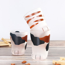 Kawaii Cat Paw Mug Cat Foot Milk Cup Cat Leg Cute Water Glass Cup